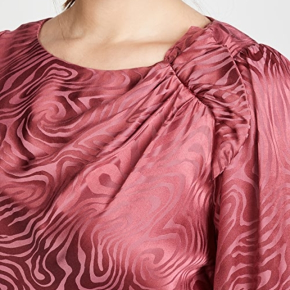 Rebecca Taylor Long Sleeve Swirl Jacquard Dress  ( never worn) - Picture 3 of 16